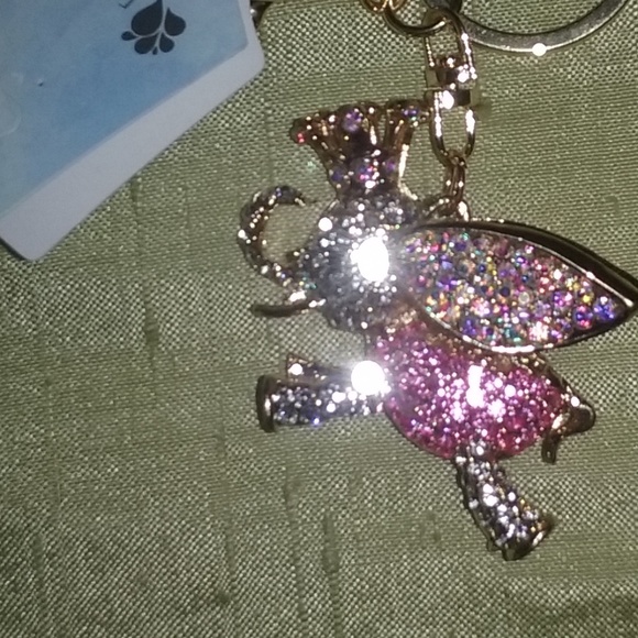 Blinged out elephant purse charm/fob, NWT! - Picture 4 of 6